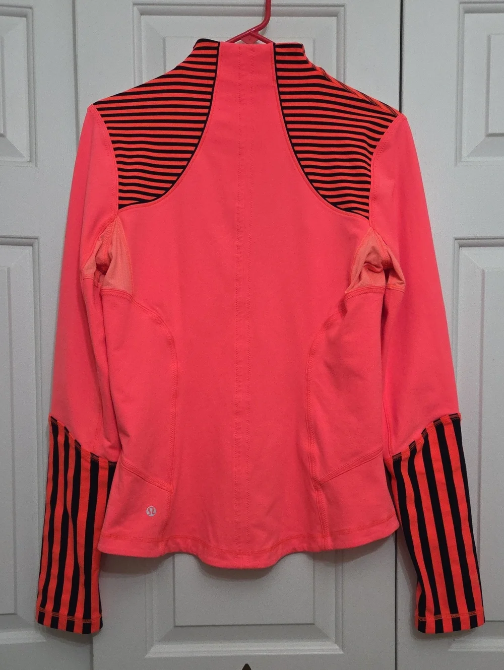 Lululemon Forme 'Flare Inkwell Stripe' Luon Jacket Women's/ 10